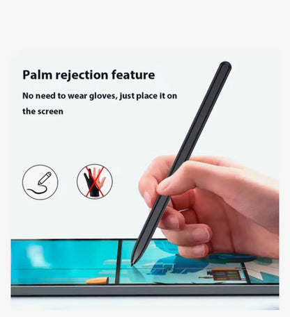 Stylus Pen voor Samsung Galaxy Tab S – Palm Rejection – Magnetisch – Met Wisserknop – Zonder Bluetooth of Opladen – Inclusief 3 Reserve Nibs – Compatibel met S6 Lite / S7 / S8 / S9